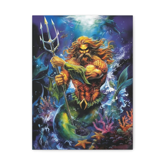 Hero-Verse Canvas Art - Bold Comic-Inspired Wall Print