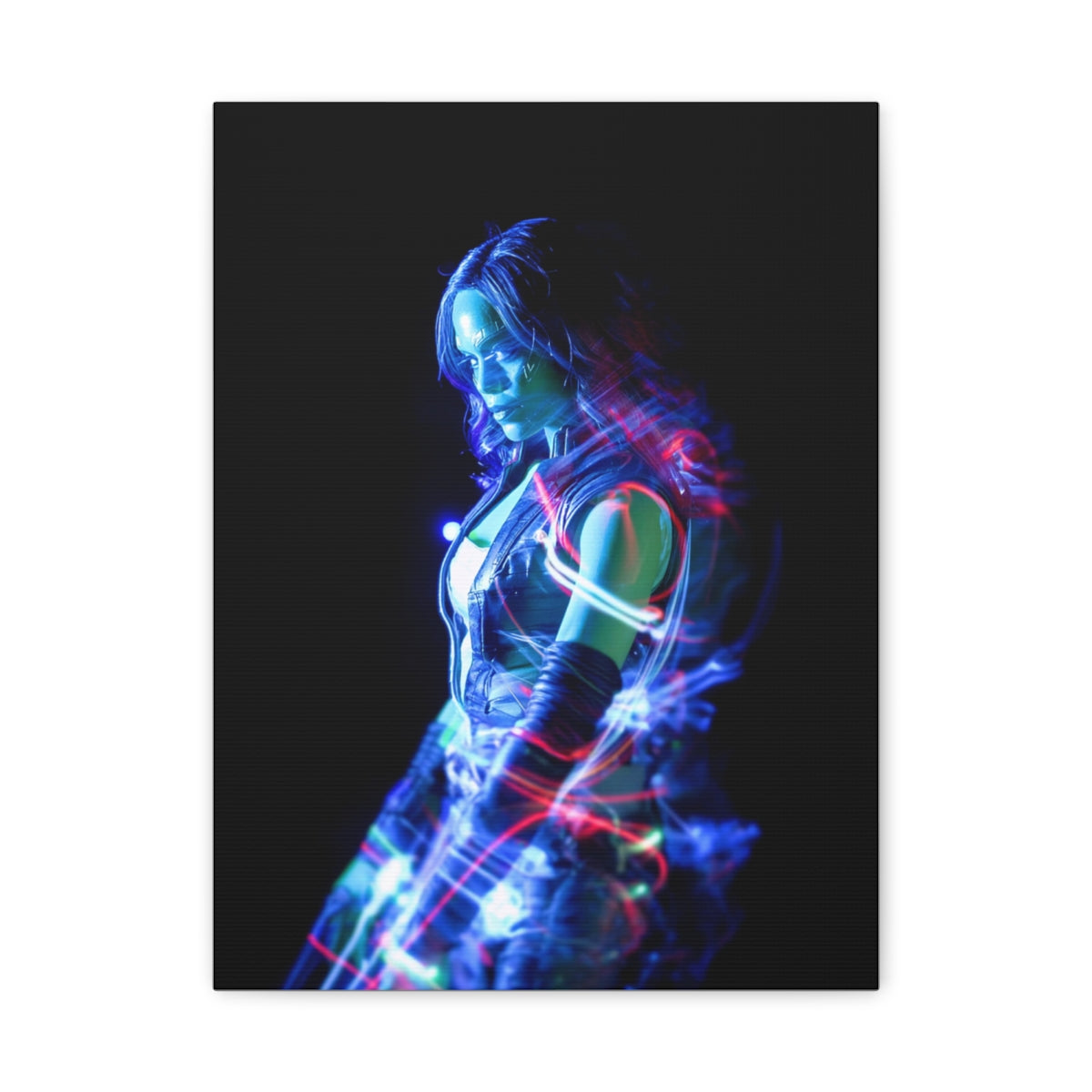 Hero-Verse Canvas Art - Bold Comic-Inspired Wall Print