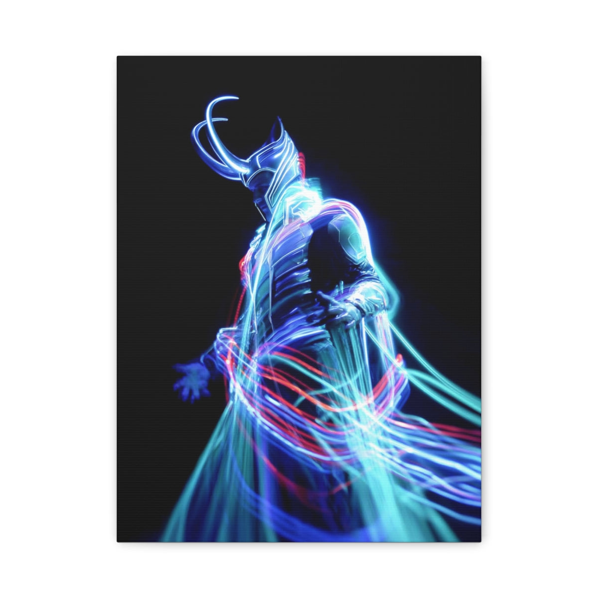 Hero-Verse Canvas Art - Bold Comic-Inspired Wall Print