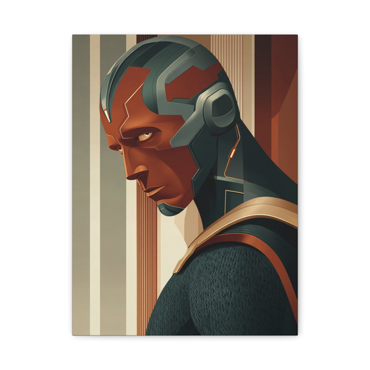 Hero-Verse Canvas Art - Bold Comic-Inspired Wall Print