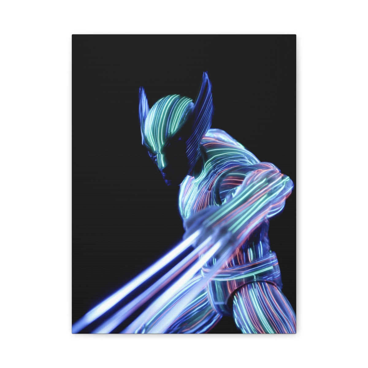 Hero-Verse Canvas Art - Bold Comic-Inspired Wall Print