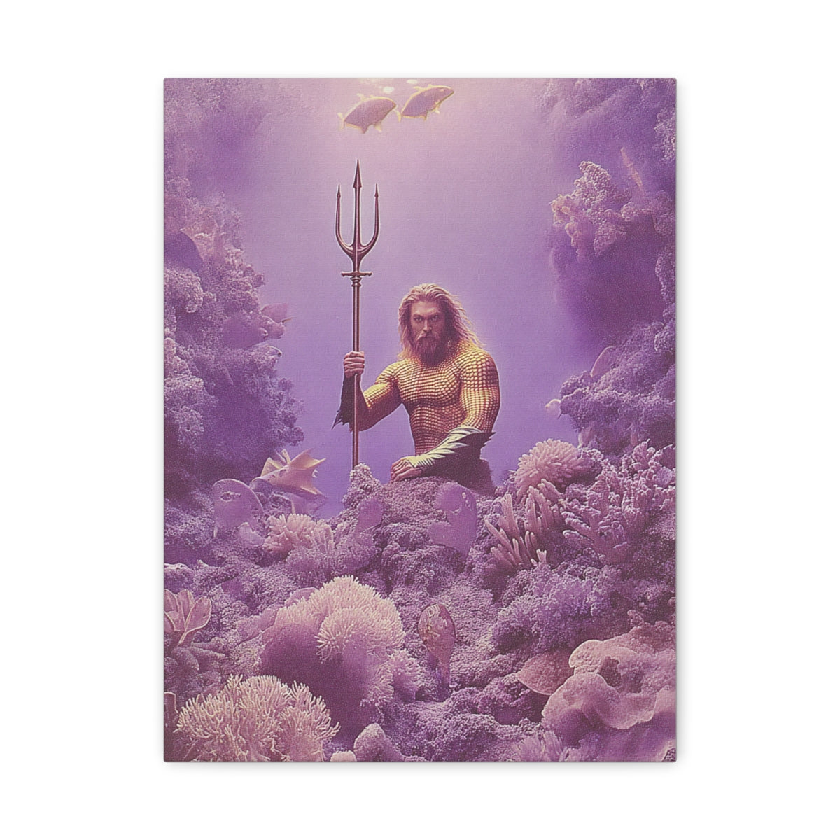 Hero-Verse Canvas Art - Bold Comic-Inspired Wall Print