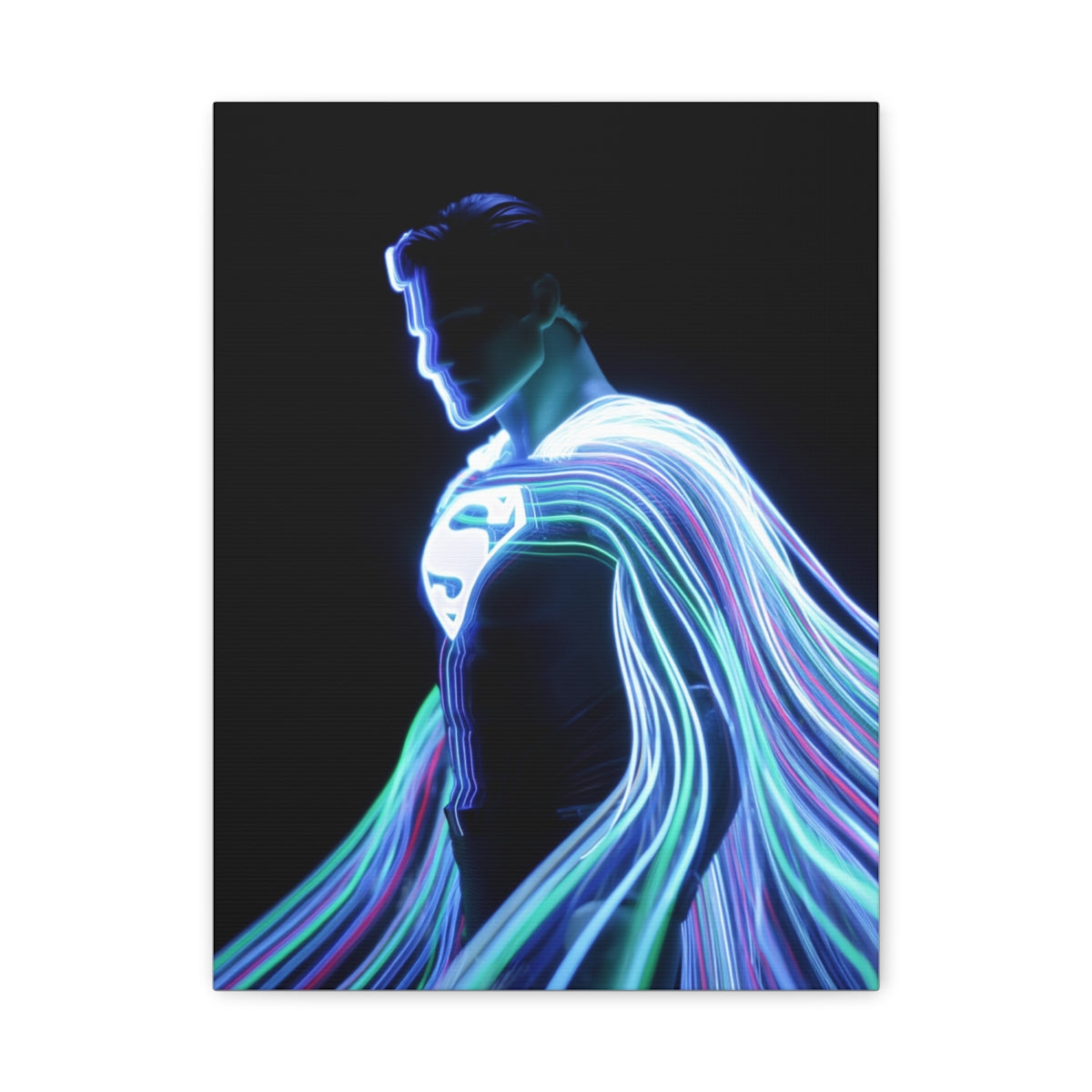 Hero-Verse Canvas Art - Bold Comic-Inspired Wall Print