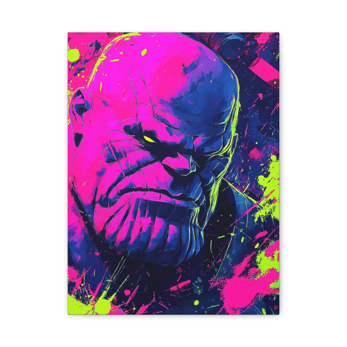 Hero-Verse Canvas Art - Bold Comic-Inspired Wall Print