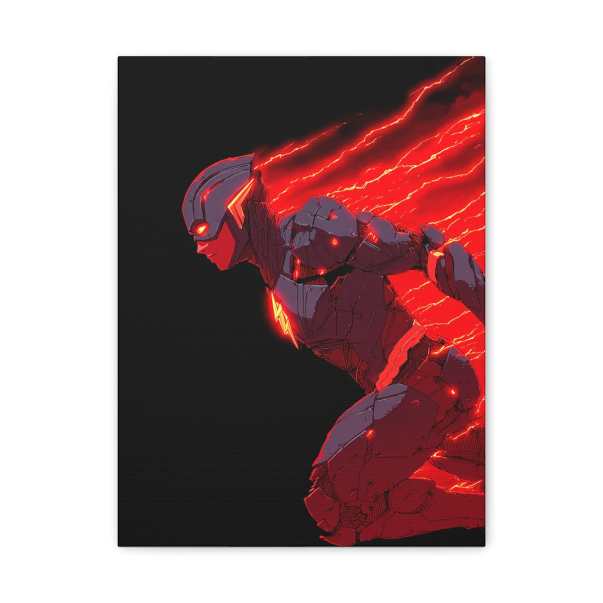 Hero-Verse Canvas Art - Bold Comic-Inspired Wall Print