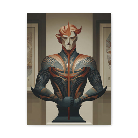 Hero-Verse Canvas Art - Bold Comic-Inspired Wall Print