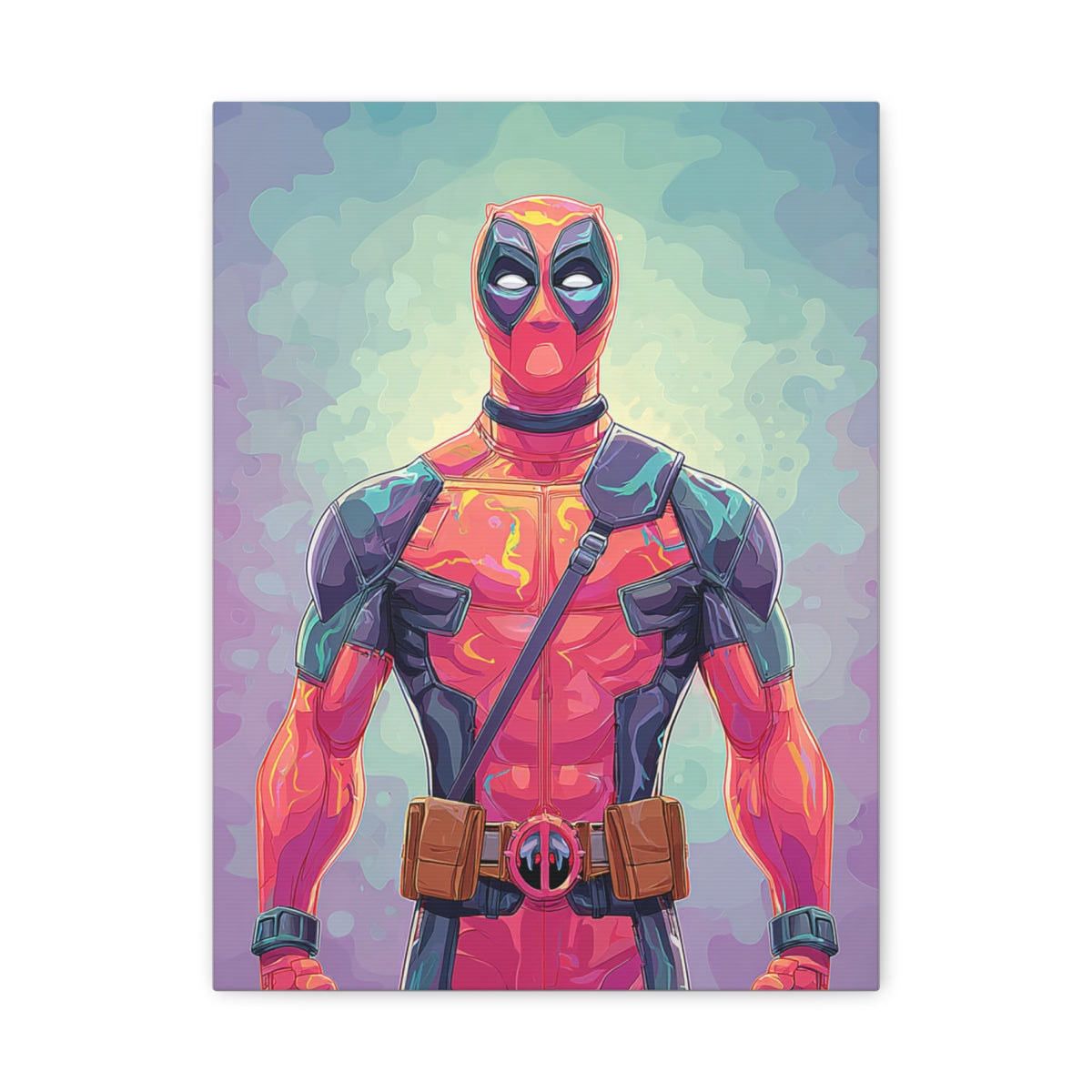 Hero-Verse Canvas Art - Bold Comic-Inspired Wall Print