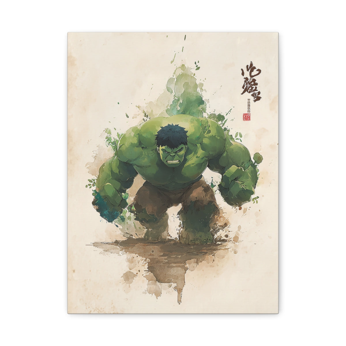 Hero-Verse Canvas Art - Bold Comic-Inspired Wall Print