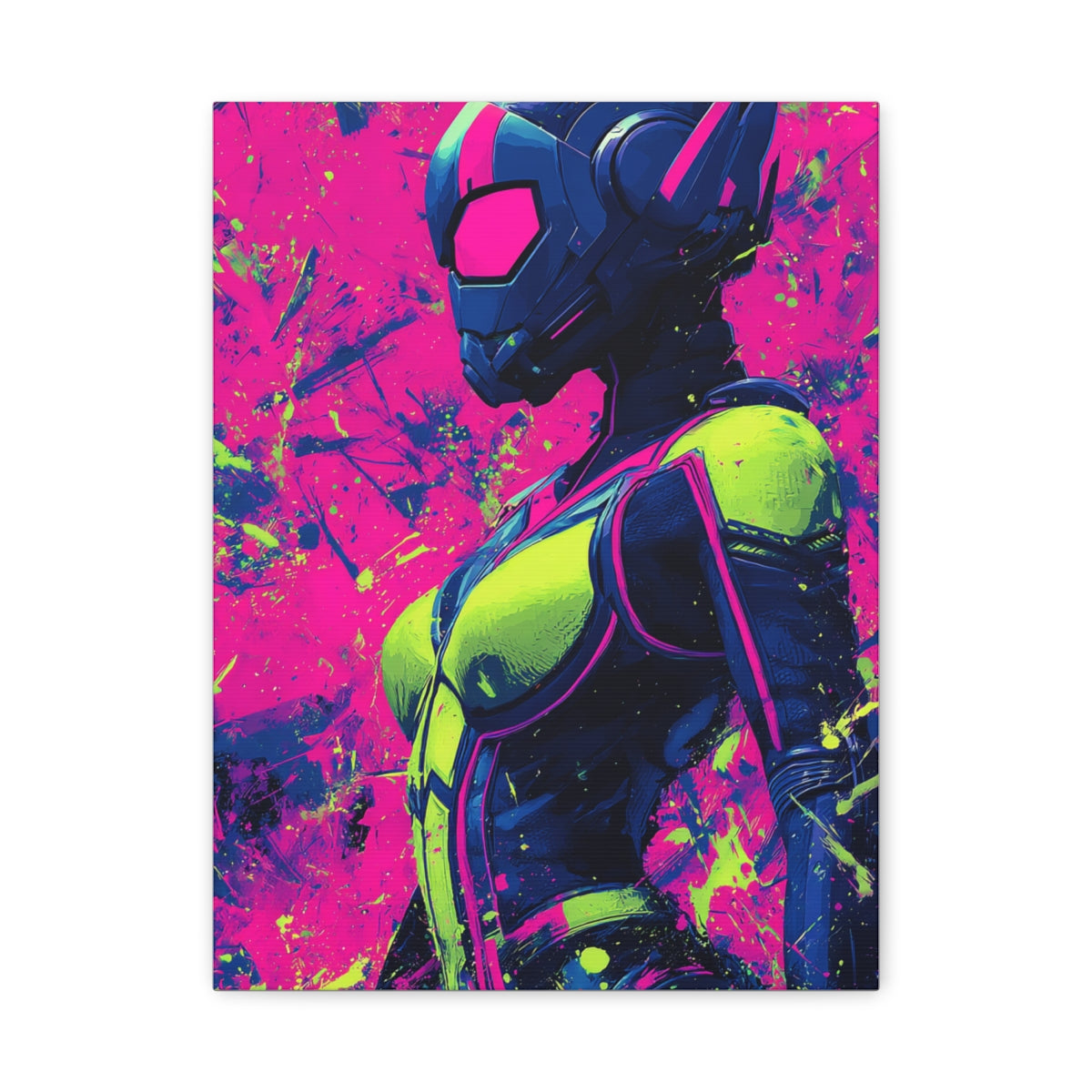 Hero-Verse Canvas Art - Bold Comic-Inspired Wall Print