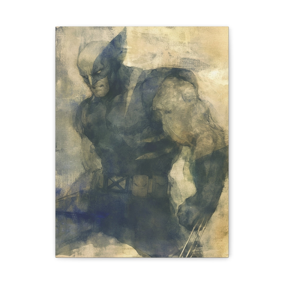 Hero-Verse Canvas Art - Bold Comic-Inspired Wall Print