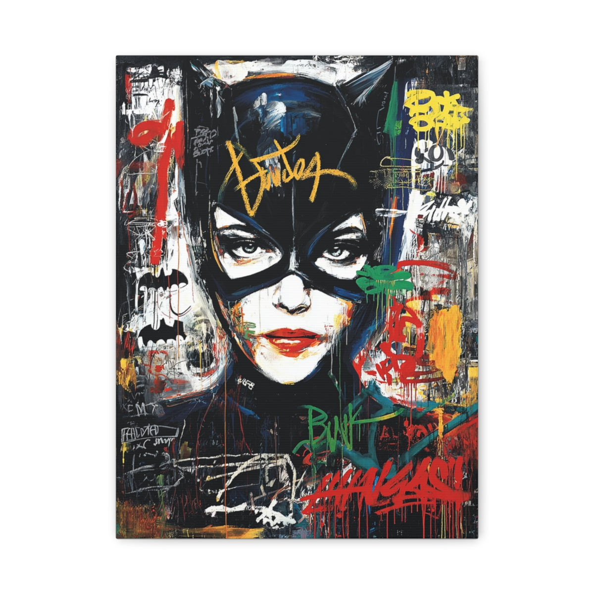 Hero-Verse Canvas Art - Bold Comic-Inspired Wall Print