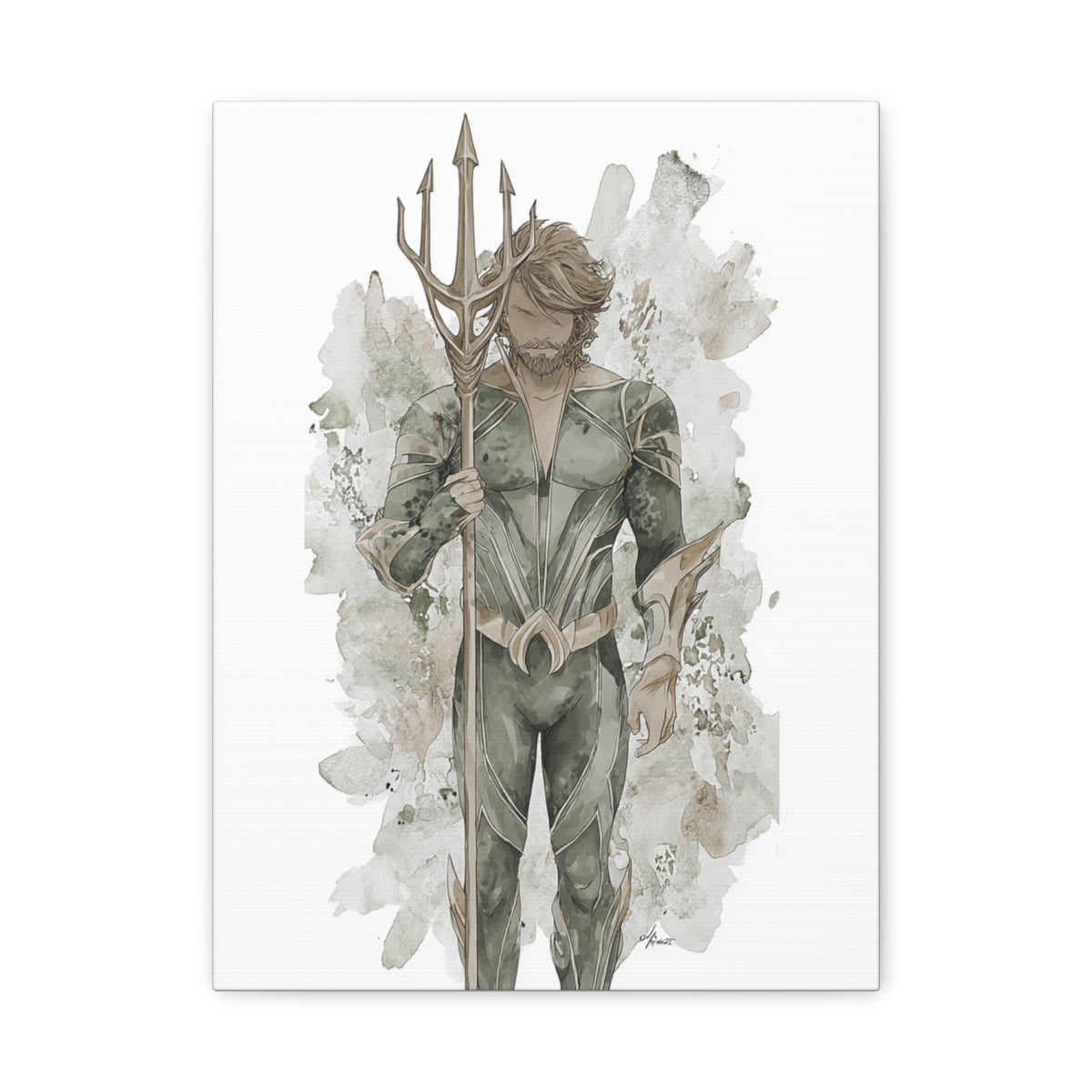 Hero-Verse Canvas Art - Bold Comic-Inspired Wall Print