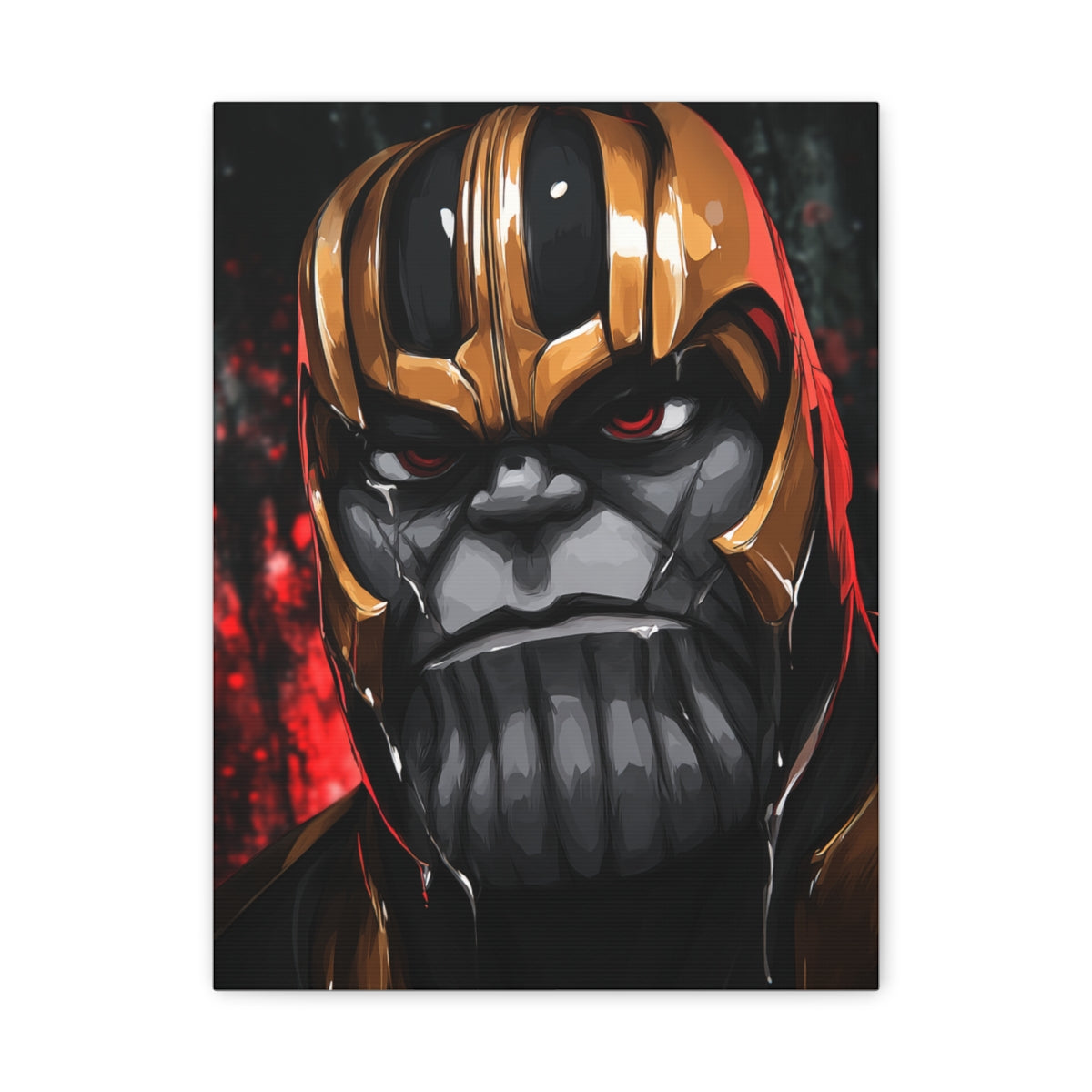 Hero-Verse Canvas Art - Bold Comic-Inspired Wall Print