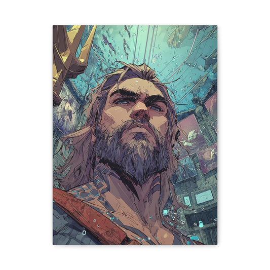 Hero-Verse Canvas Art - Bold Comic-Inspired Wall Print