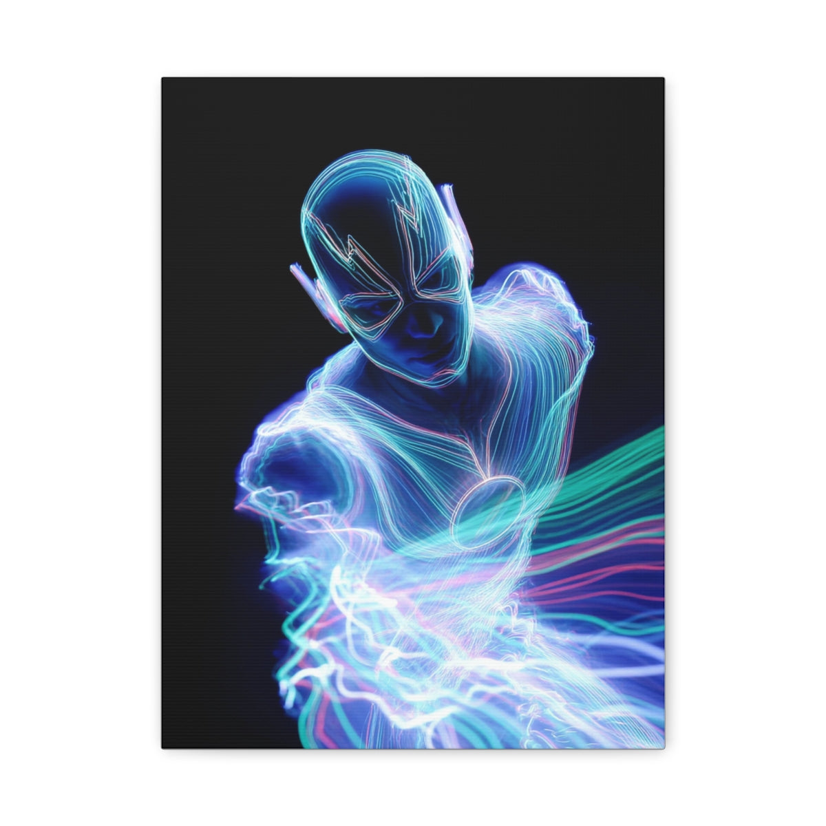 Hero-Verse Canvas Art - Bold Comic-Inspired Wall Print