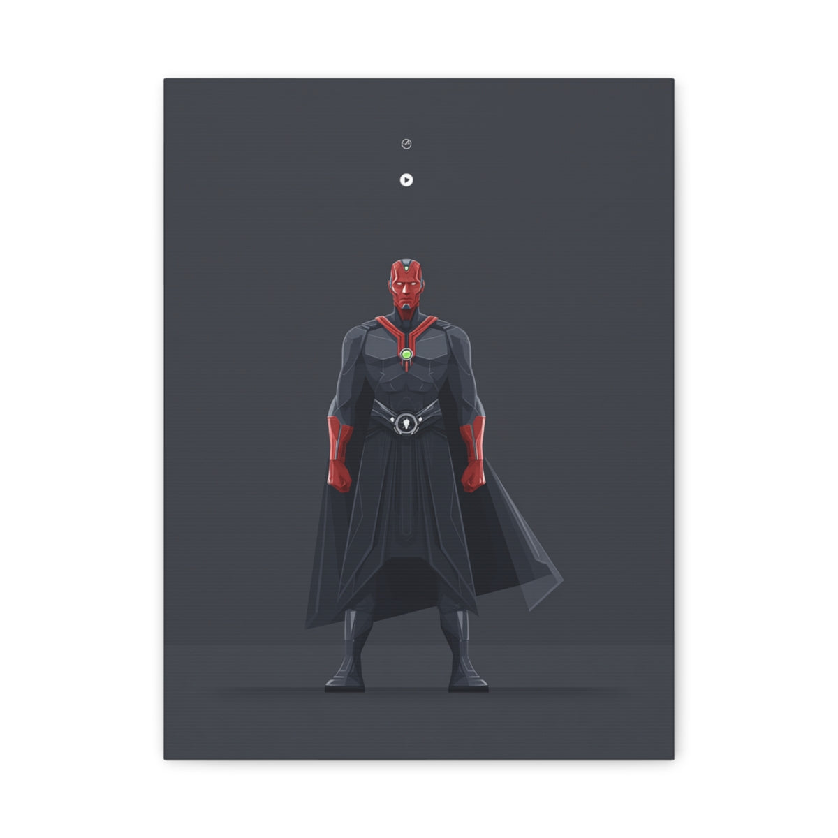 Hero-Verse Canvas Art - Bold Comic-Inspired Wall Print