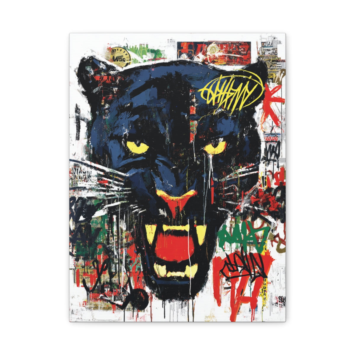 Hero-Verse Canvas Art - Bold Comic-Inspired Wall Print