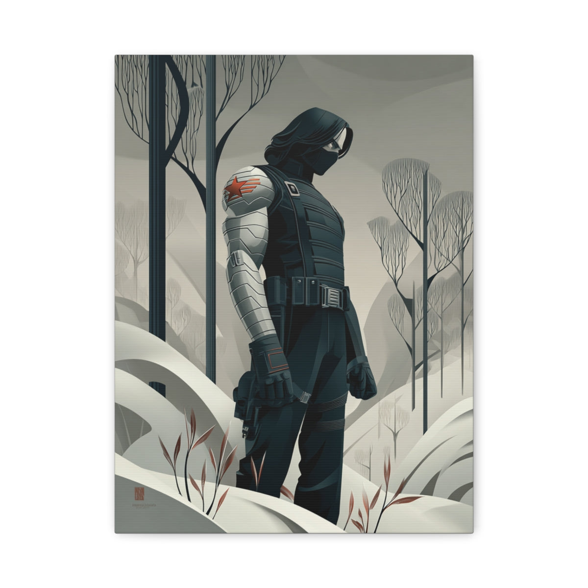 Hero-Verse Canvas Art - Bold Comic-Inspired Wall Print