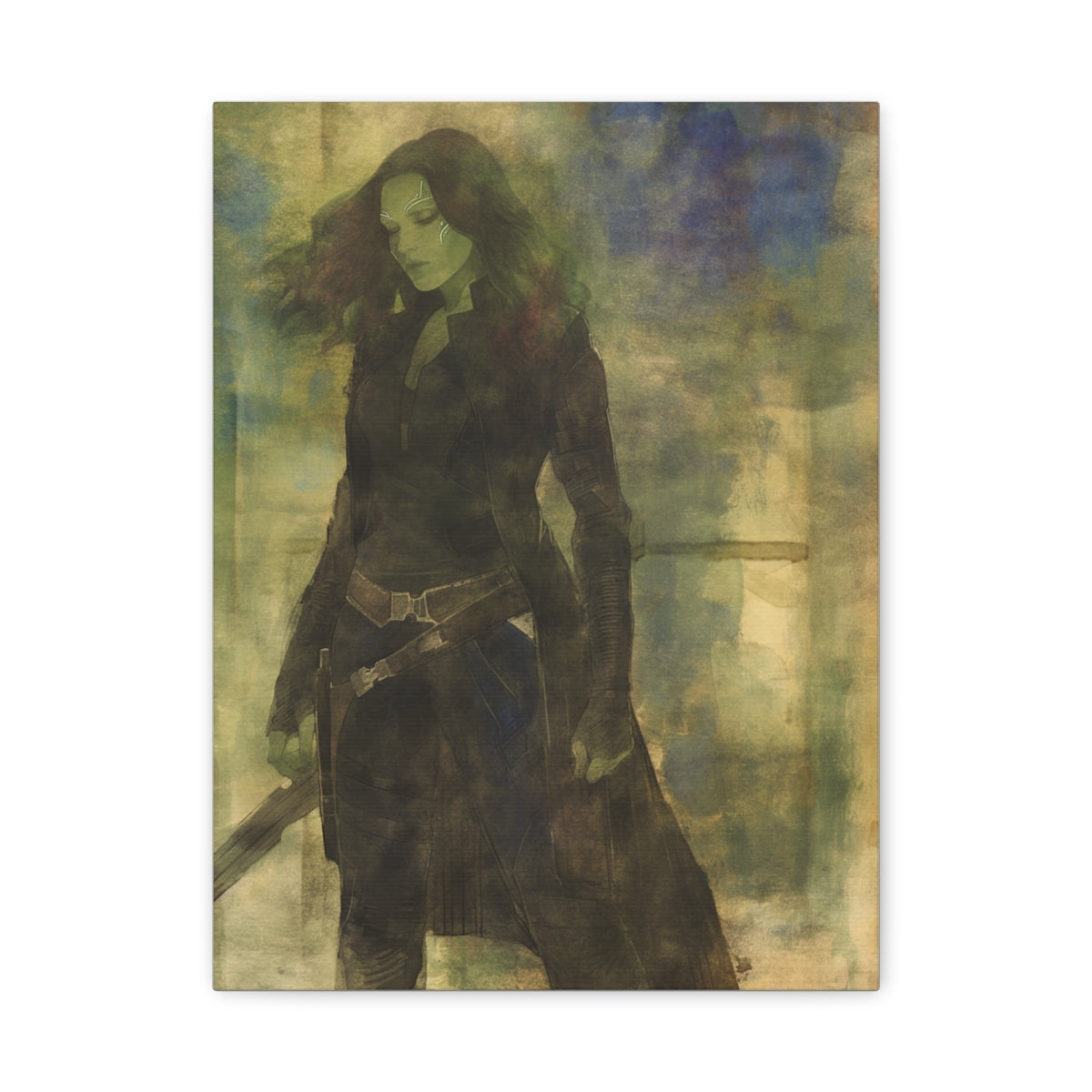 Hero-Verse Canvas Art - Bold Comic-Inspired Wall Print