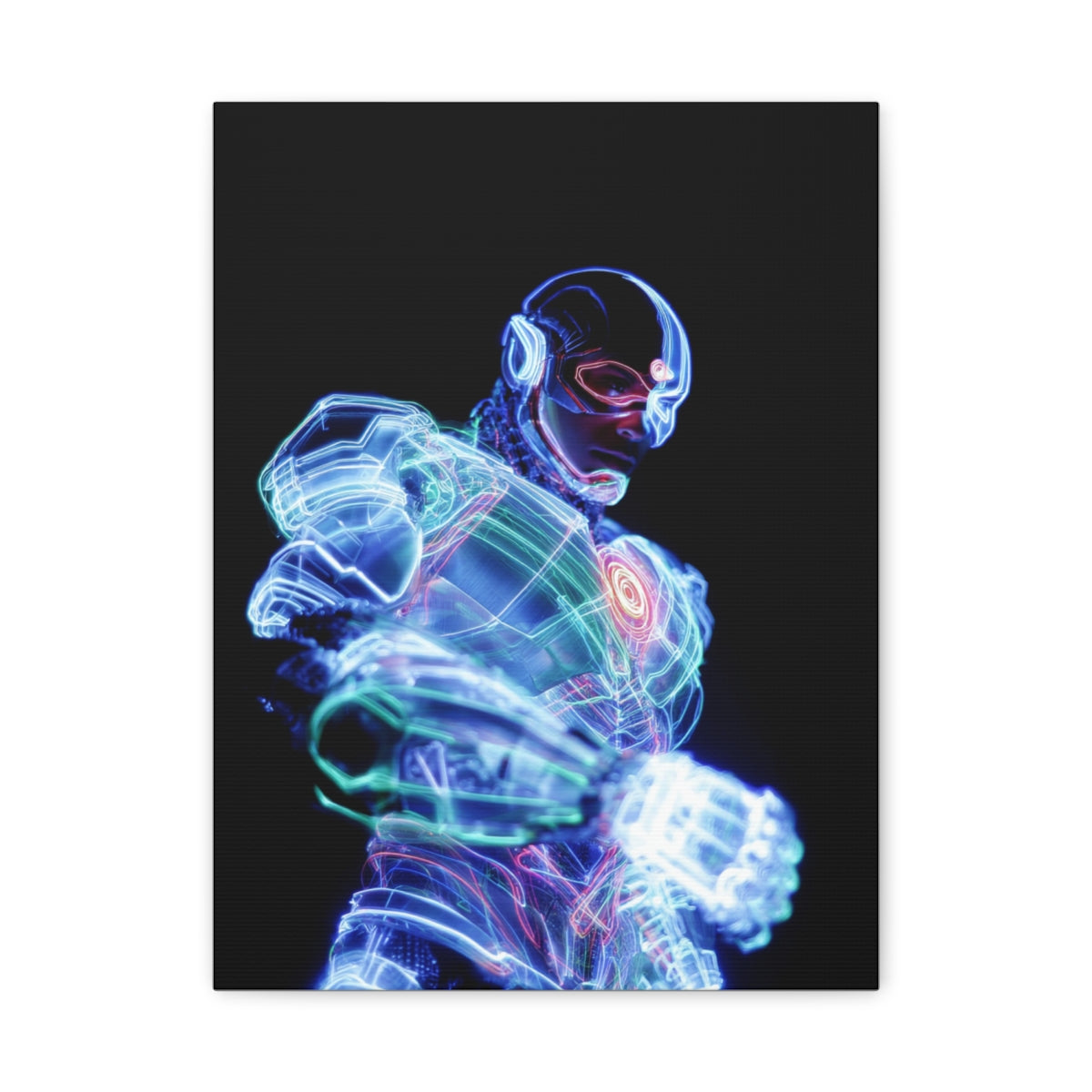 Hero-Verse Canvas Art - Bold Comic-Inspired Wall Print