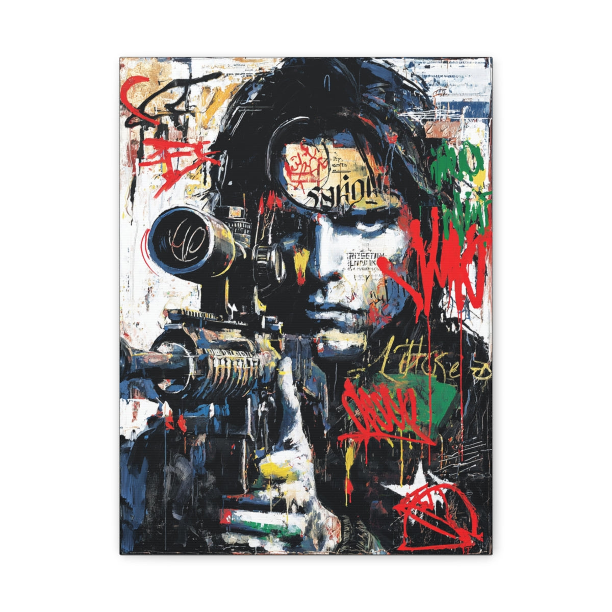 Hero-Verse Canvas Art - Bold Comic-Inspired Wall Print