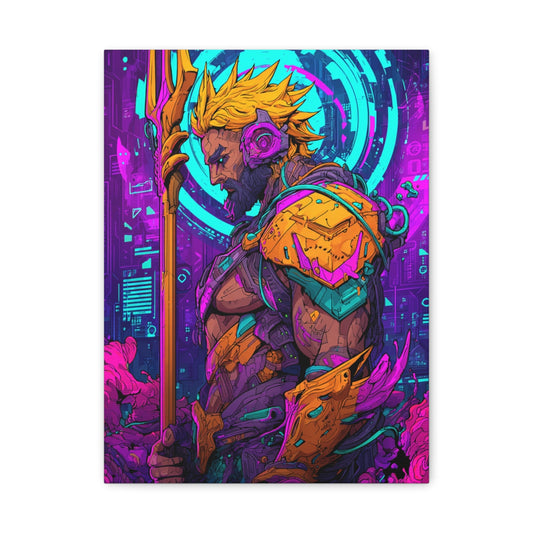 Hero-Verse Canvas Art - Bold Comic-Inspired Wall Print
