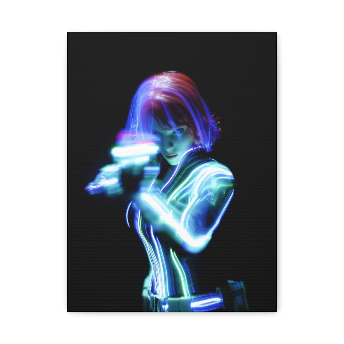 Hero-Verse Canvas Art - Bold Comic-Inspired Wall Print