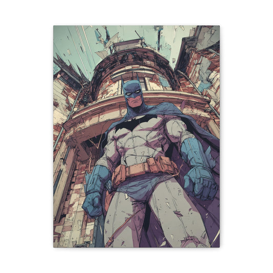 Hero-Verse Canvas Art - Bold Comic-Inspired Wall Print