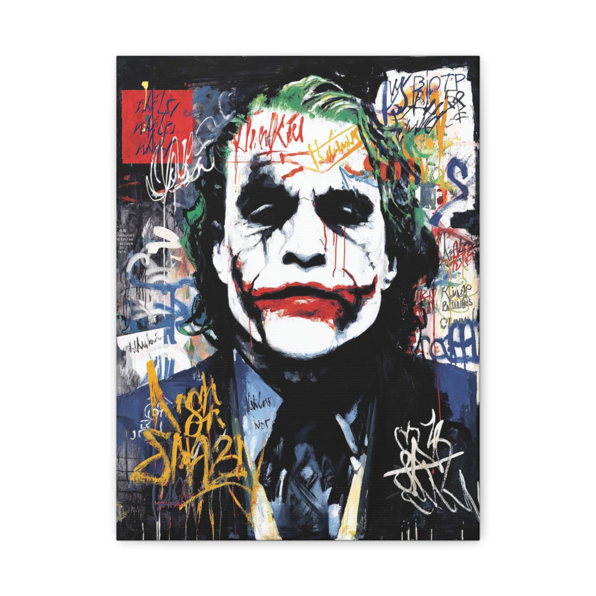 Hero-Verse Canvas Art - Bold Comic-Inspired Wall Print