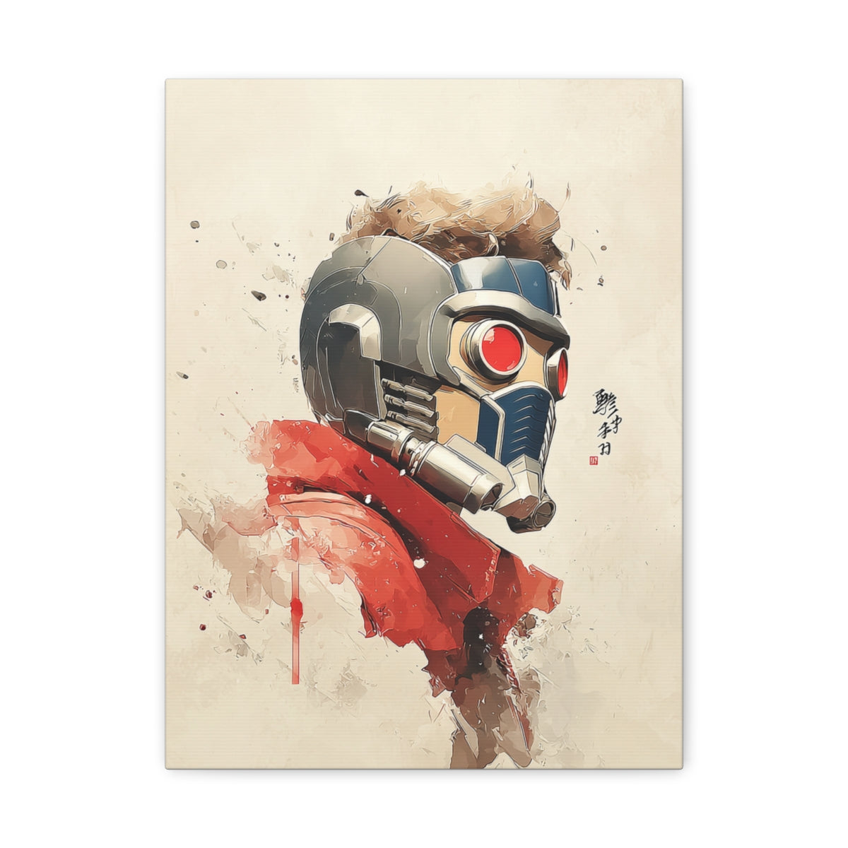 Hero-Verse Canvas Art - Bold Comic-Inspired Wall Print