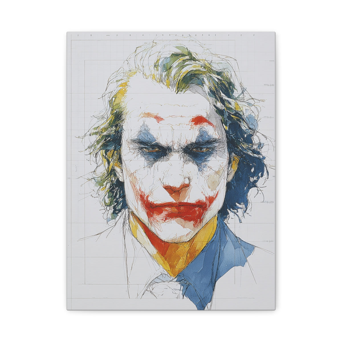 Hero-Verse Canvas Art - Bold Comic-Inspired Wall Print