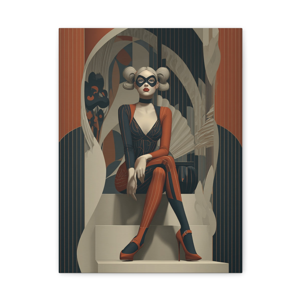 Hero-Verse Canvas Art - Bold Comic-Inspired Wall Print