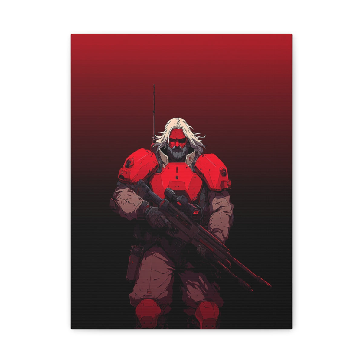 Hero-Verse Canvas Art - Bold Comic-Inspired Wall Print
