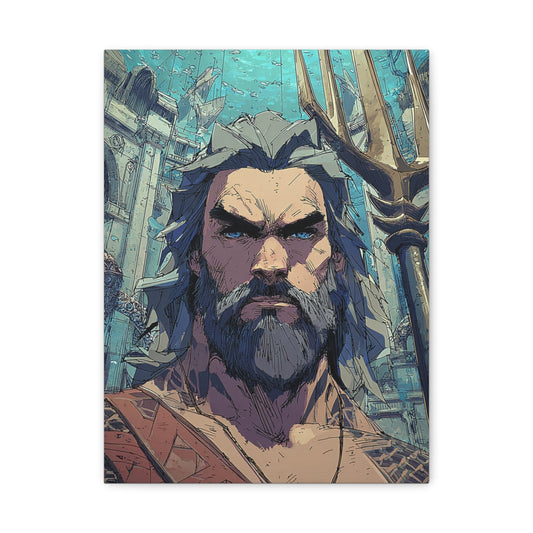 Hero-Verse Canvas Art - Bold Comic-Inspired Wall Print