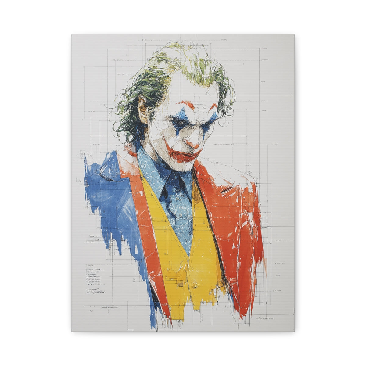 Hero-Verse Canvas Art - Bold Comic-Inspired Wall Print