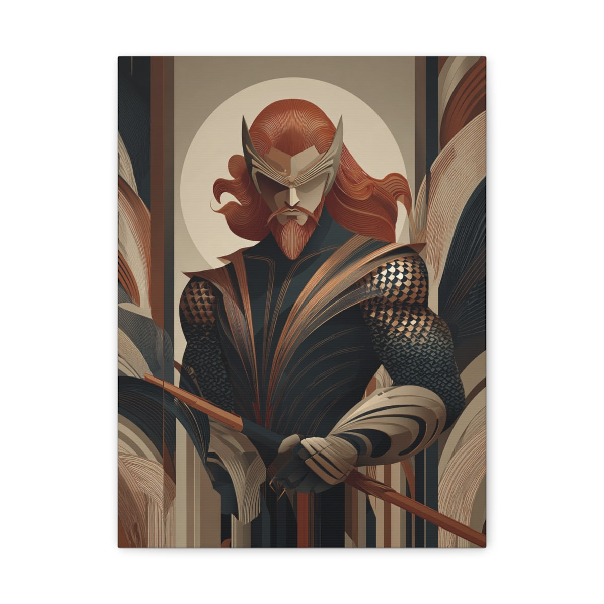 Hero-Verse Canvas Art - Bold Comic-Inspired Wall Print