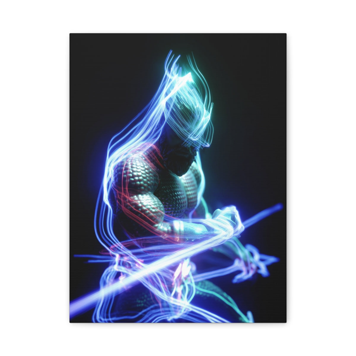 Hero-Verse Canvas Art - Bold Comic-Inspired Wall Print