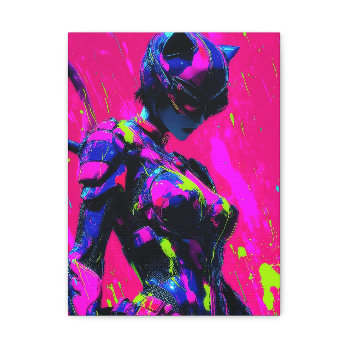 Hero-Verse Canvas Art - Bold Comic-Inspired Wall Print