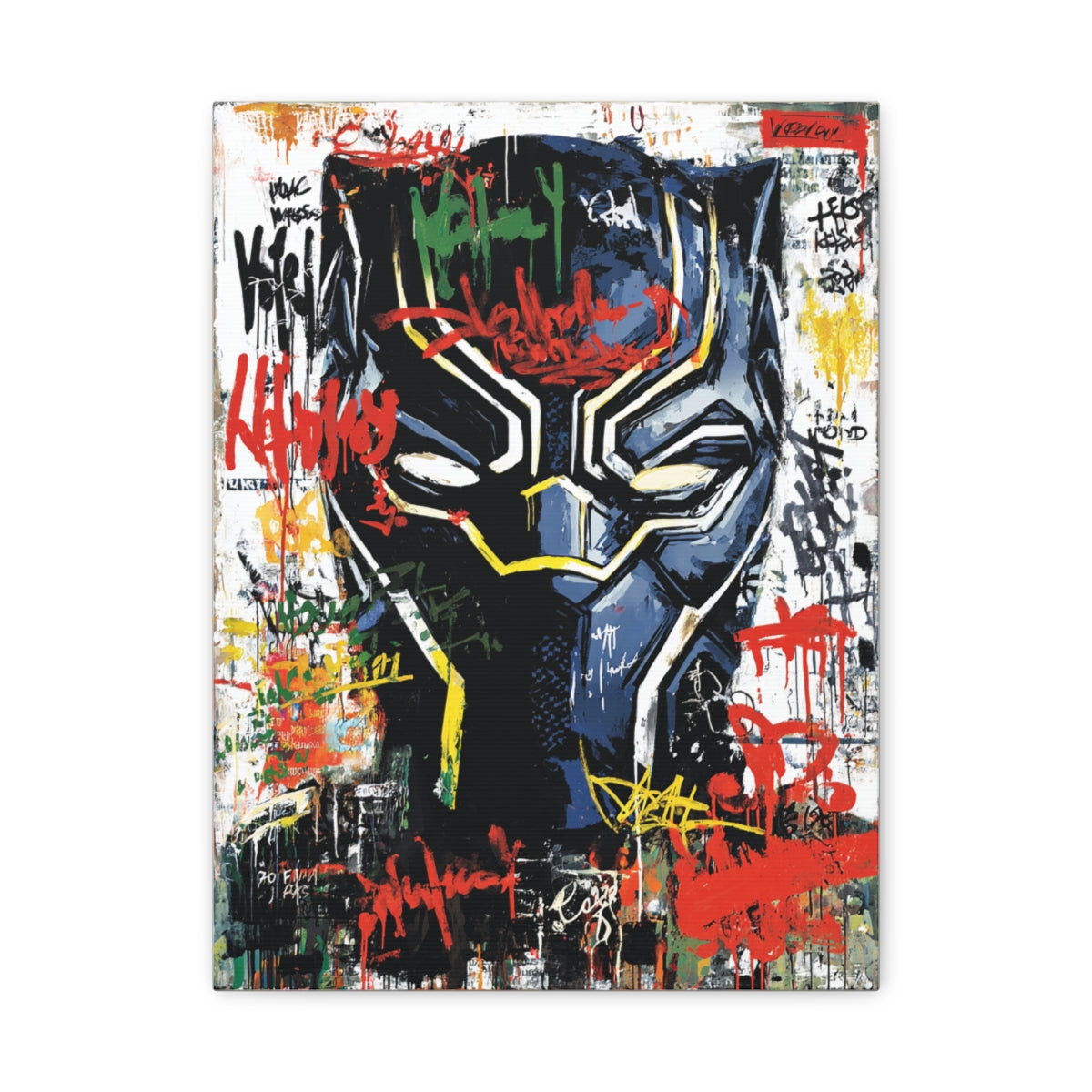 Hero-Verse Canvas Art - Bold Comic-Inspired Wall Print