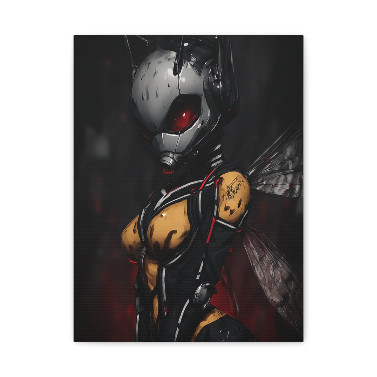 Hero-Verse Canvas Art - Bold Comic-Inspired Wall Print