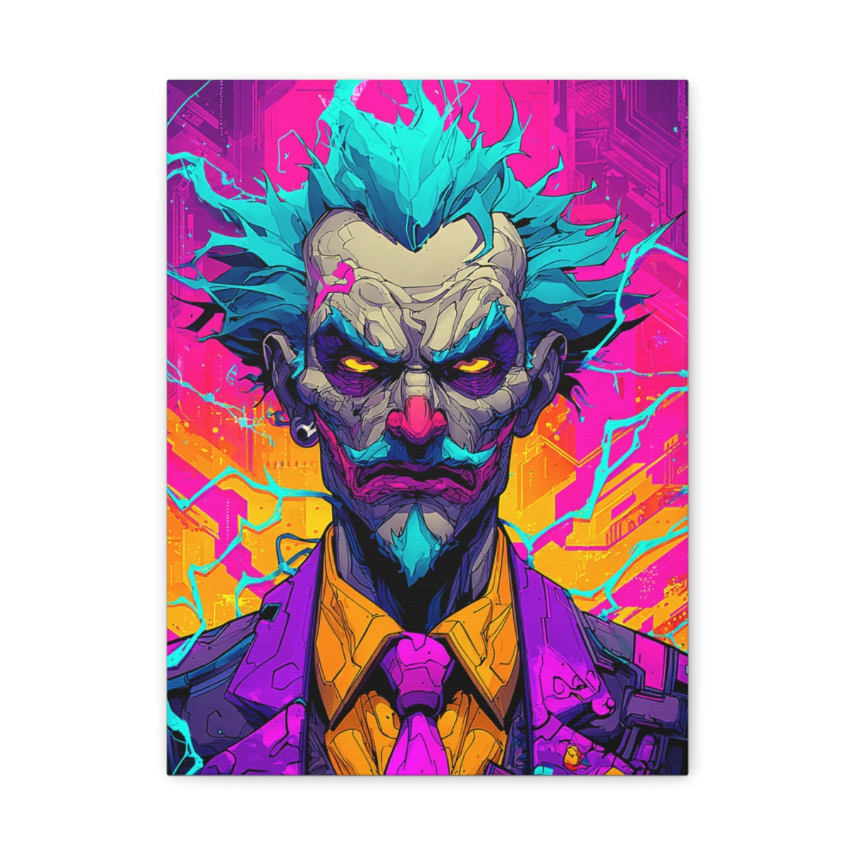 Hero-Verse Canvas Art - Bold Comic-Inspired Wall Print