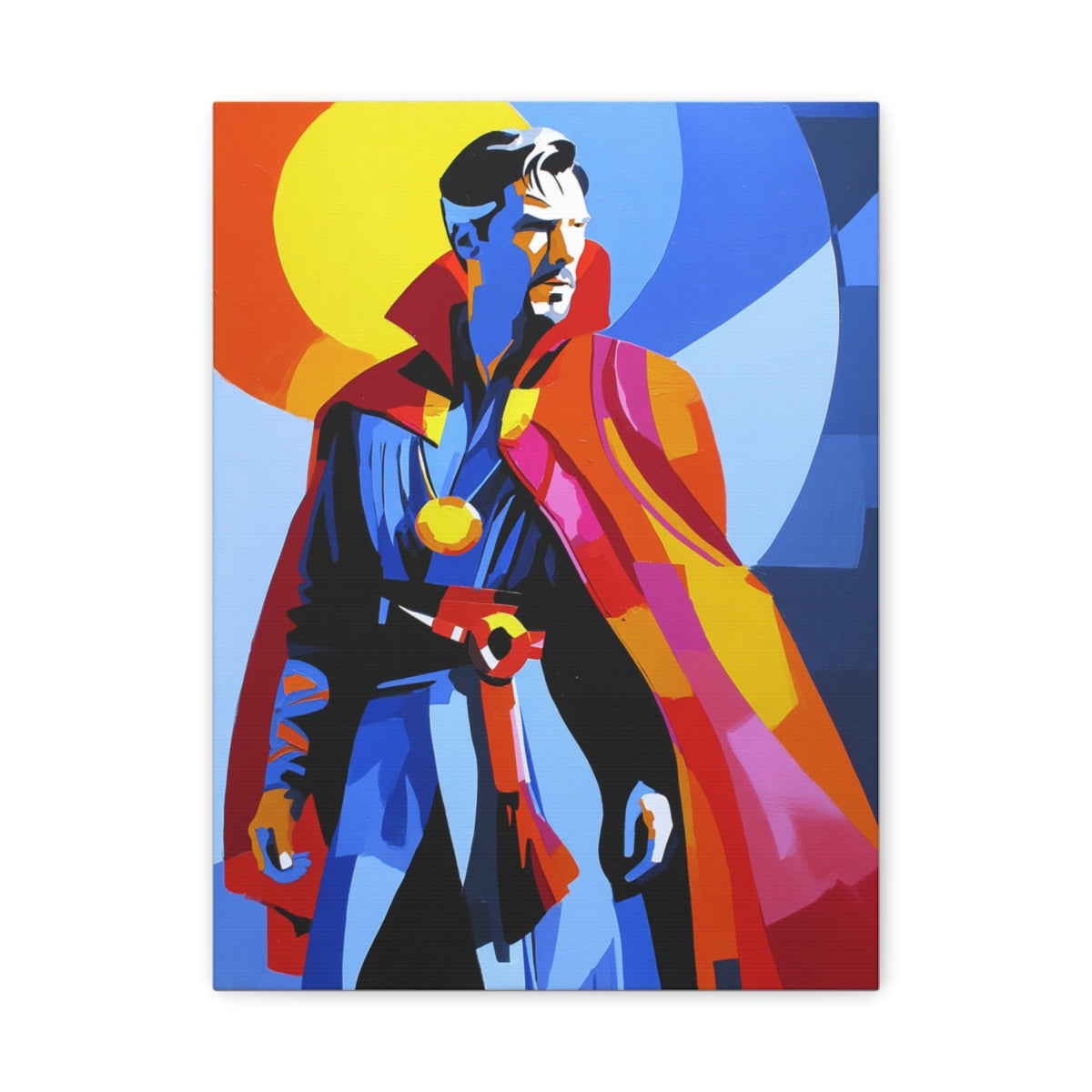 Hero-Verse Canvas Art - Bold Comic-Inspired Wall Print