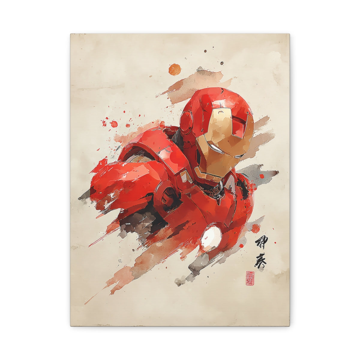 Hero-Verse Canvas Art - Bold Comic-Inspired Wall Print