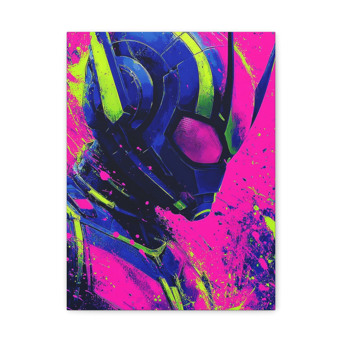 Hero-Verse Canvas Art - Bold Comic-Inspired Wall Print