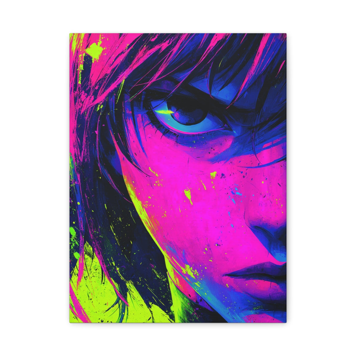 Hero-Verse Canvas Art - Bold Comic-Inspired Wall Print