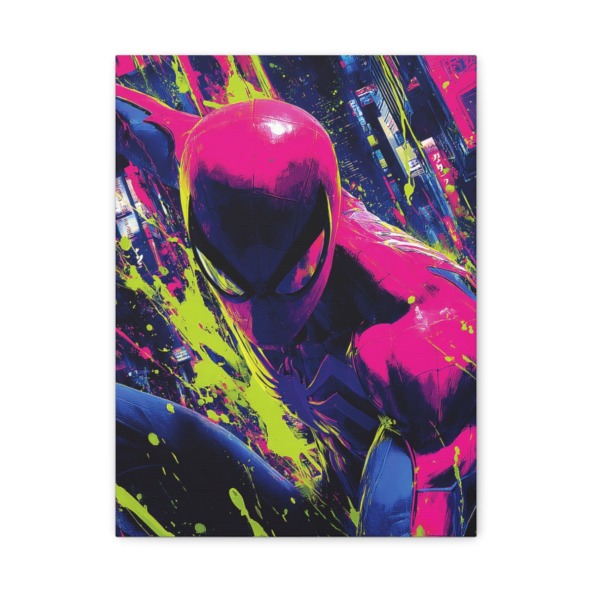 Hero-Verse Canvas Art - Bold Comic-Inspired Wall Print