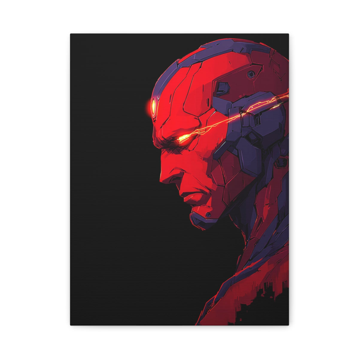 Hero-Verse Canvas Art - Bold Comic-Inspired Wall Print