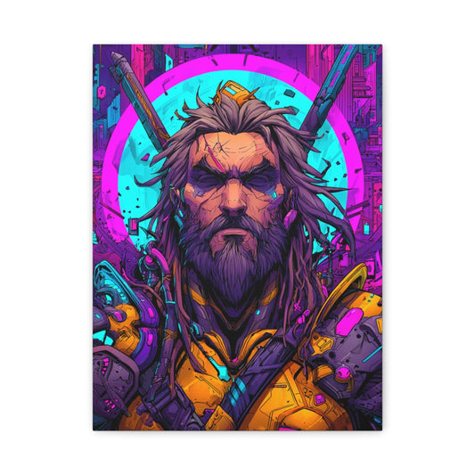 Hero-Verse Canvas Art - Bold Comic-Inspired Wall Print