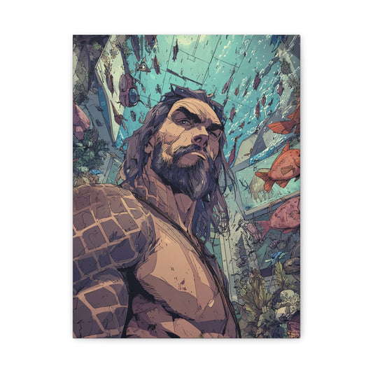 Hero-Verse Canvas Art - Bold Comic-Inspired Wall Print