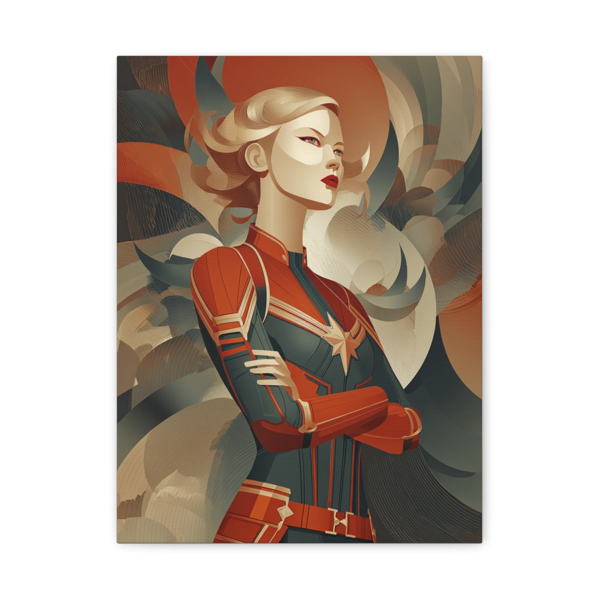 Hero-Verse Canvas Art - Bold Comic-Inspired Wall Print